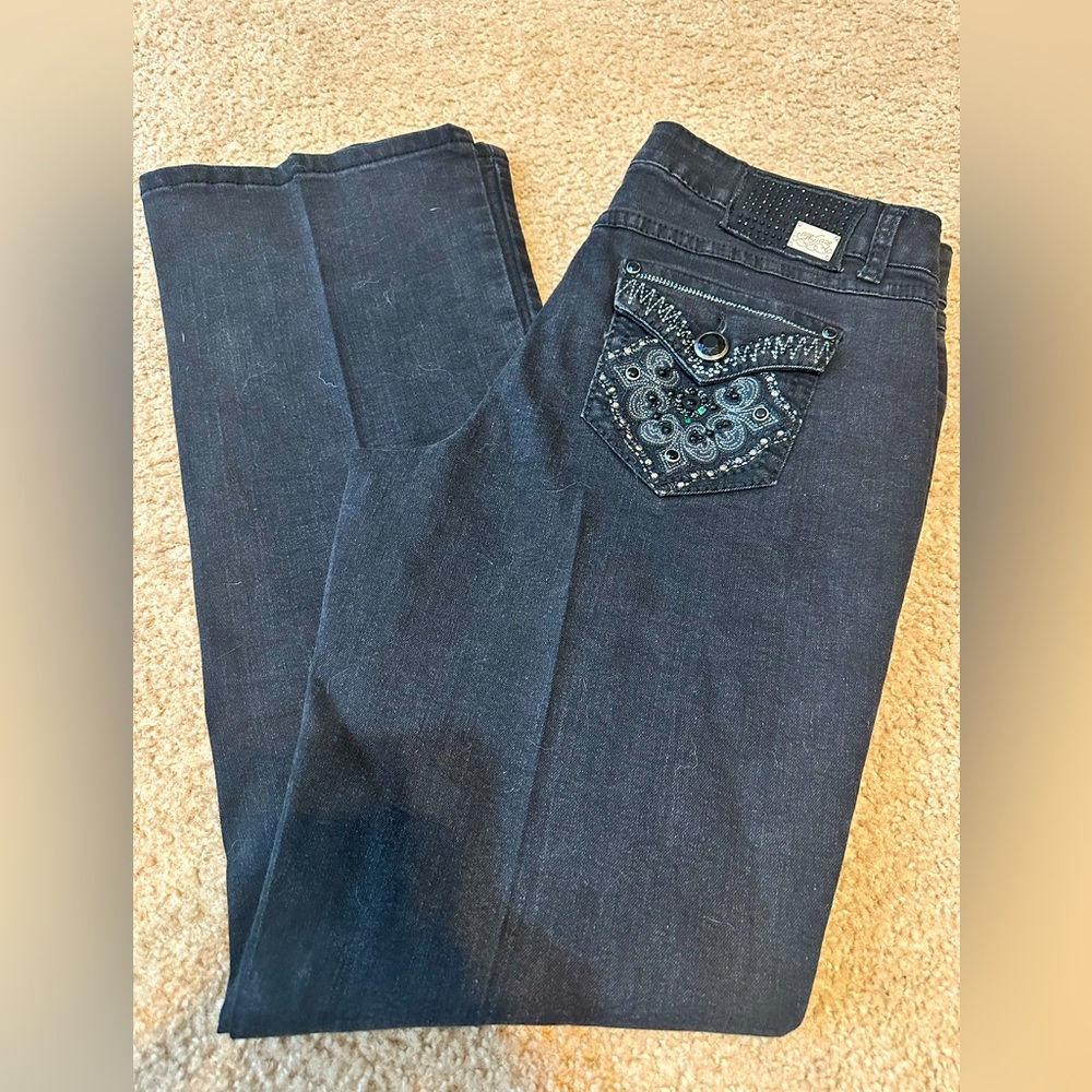 One 5 one rhinestone jeans